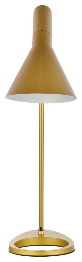 Living District Juniper 1-Light Table Lamp Brass