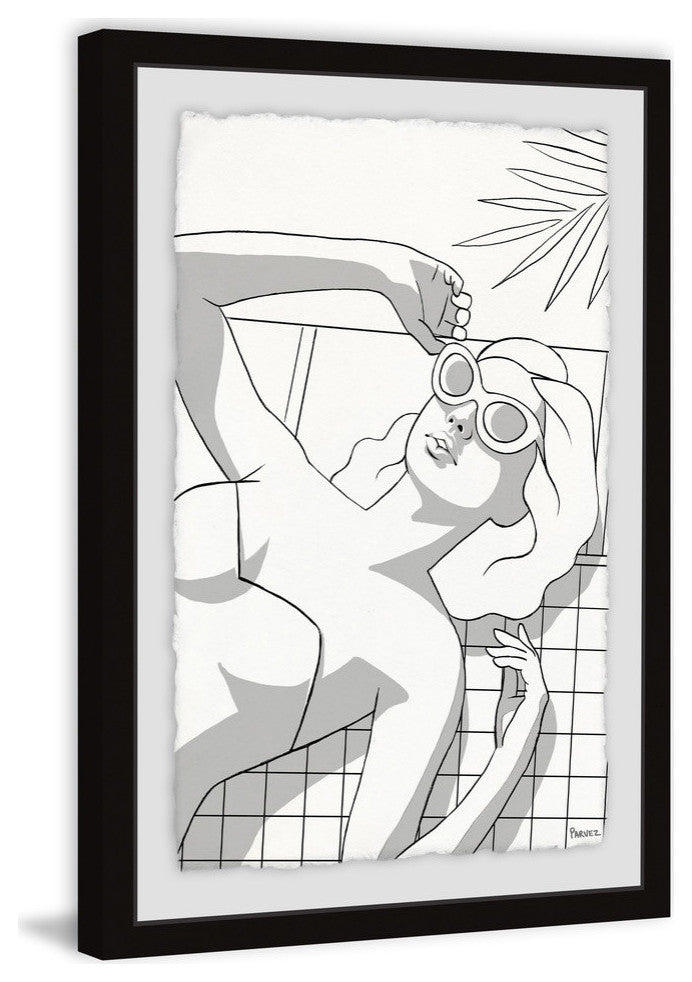 "Sunnies Extra" Framed Painting Print, 30"x45"