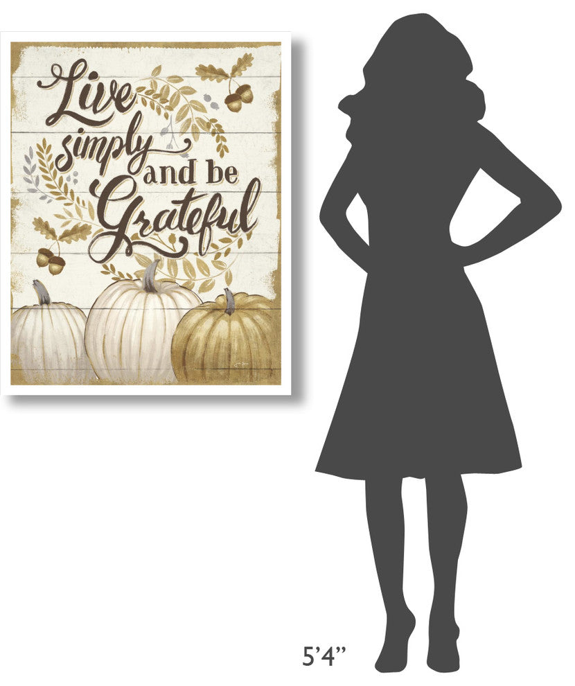"Grateful Season I" Digital Paper Print by Janelle Penner, 30"x37"
