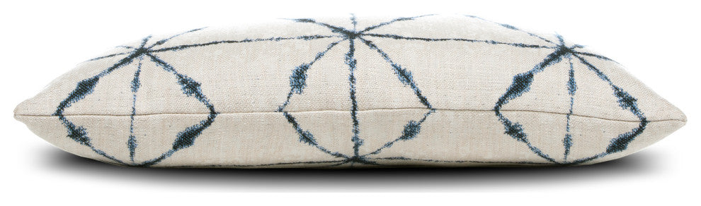 Trilogy Indigo Lumbar Indoor/Outdoor Performance Pillow, 12"x20"