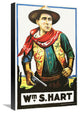 "Wm S Hart" Stretched Canvas Giclee by Hollywood Photo Archive, 14x22"