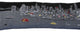 46" Black NYC Nighttime Skyline Lumbar Decorative Pillow