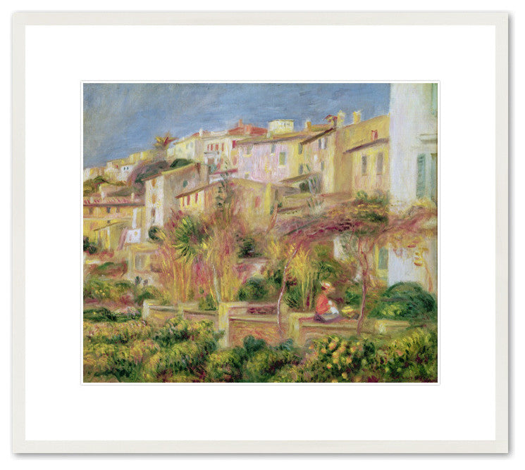 Terrace in Cagnes, 1905 (oil on canvas)