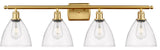 Innovations 516-4W-SG-GBD-752 4 Light Bath Vanity Light, Satin Gold