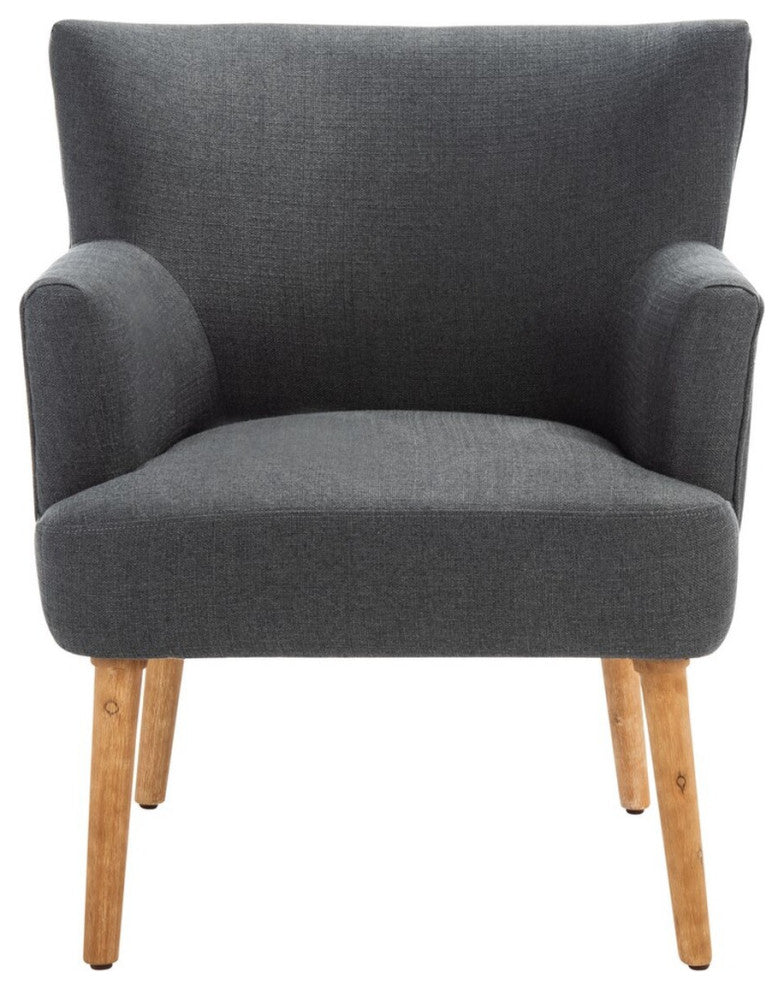 Safavieh Delfino Accent Chair, Dark Grey