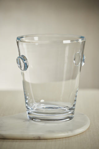 Ermont Large Beveled Glass Ice Bucket/Cooler