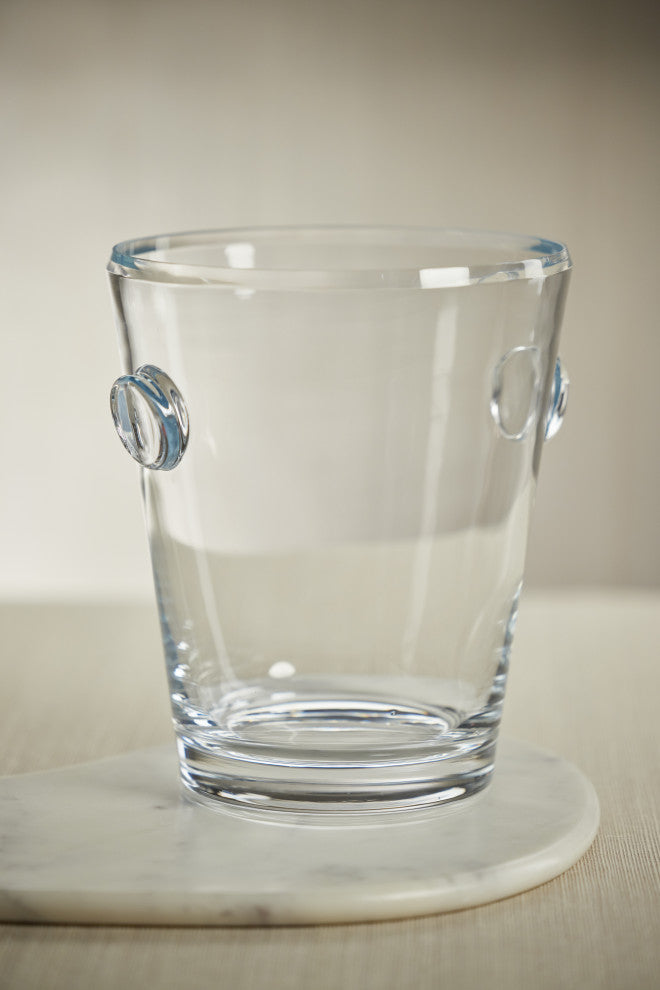 Ermont Large Beveled Glass Ice Bucket/Cooler