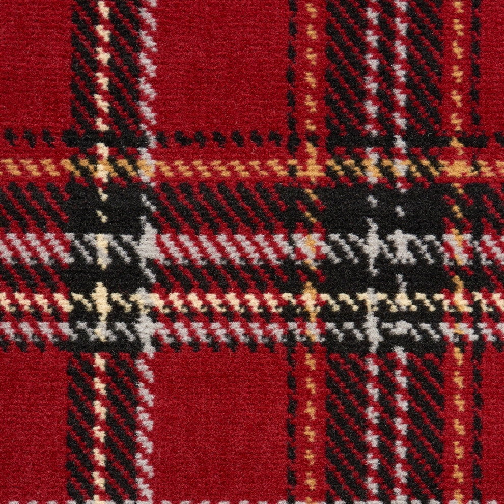 Nourison Home 6'x9' Grafix GRF03 Red Area Rug