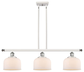Innovations 916-3I-WPC-G71-LED 3-Light Island Light, White, Polished Chrome