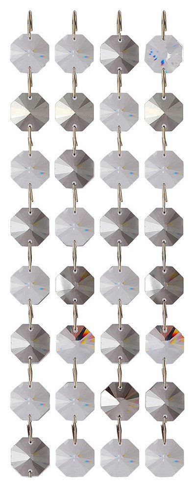 Milieu 1-Light Modern Mini-Pendant by Allegri, Firenze Fleet Argentine Mix