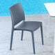 Compamia Maya Dining Chairs, Set of 2, Dark Gray