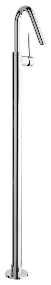 Chet Floor Mounted Tub Filler With Hand Spray