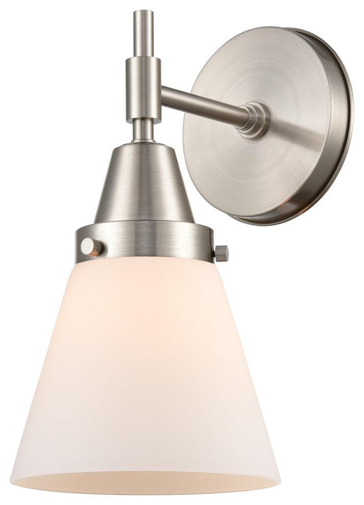 INNOVATIONS LIGHTING 447-1W-SN-G61-LED Caden 1 Light 9 inch Sconce