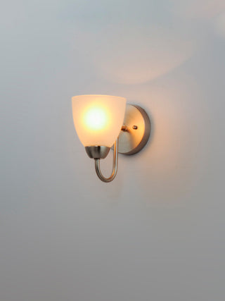 Maxim 11381FT Axis 8" Tall Bathroom Sconce - Satin Nickel