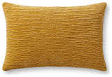 Loloi Pillow, Gold, 13''x21'', Cover With Down
