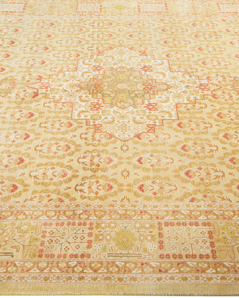 MOGUL, Hand Knotted Area Rug 9' 4" X 6' 0"