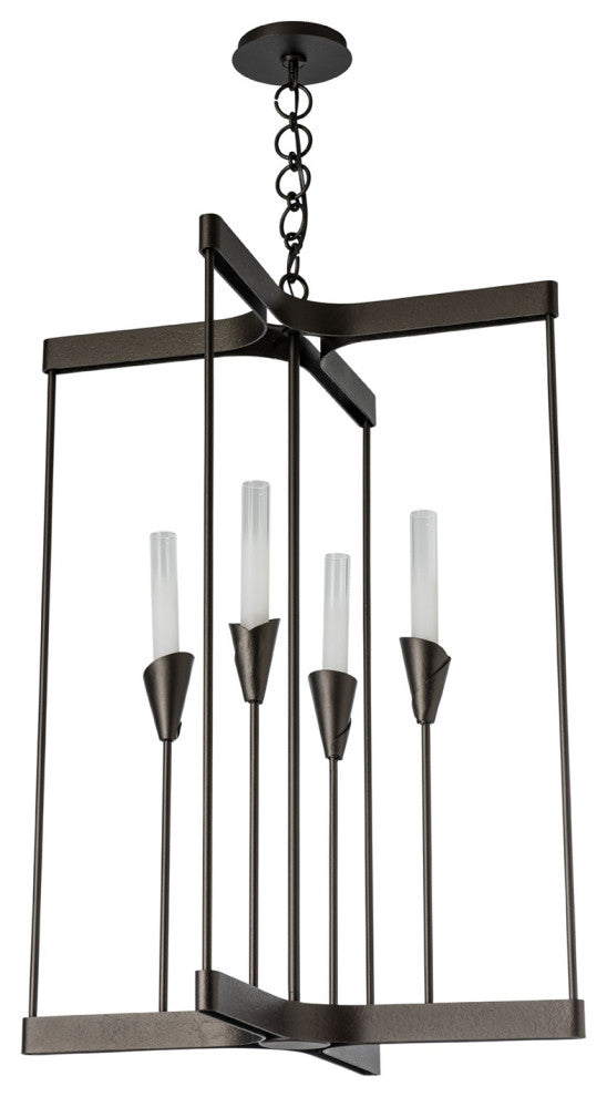 Lilium 4-Light Chandelier, Oil Rubbed Bronze