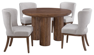 Napa Rustic Brown Wooden Dining Table