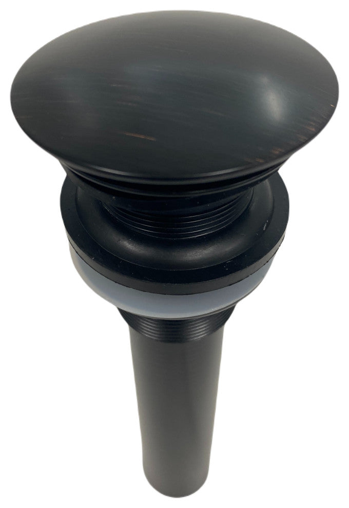 Rustic Aged Copper Copper Bucket Vessel Bath Sink with Drain