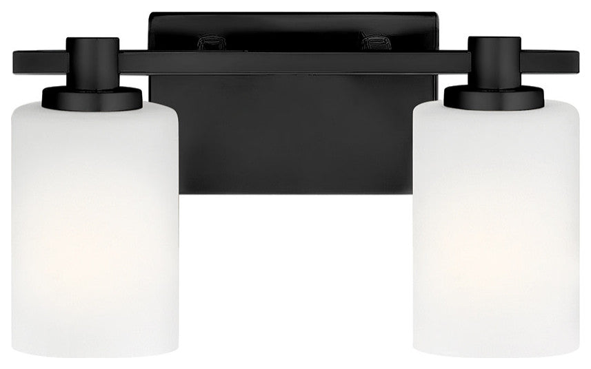 Hinkley Karlie Bathroom Vanity Light, Black, 2 Light