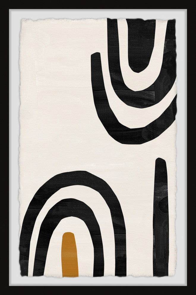 "The Undefined Dimension" Framed Painting Print, 20x30