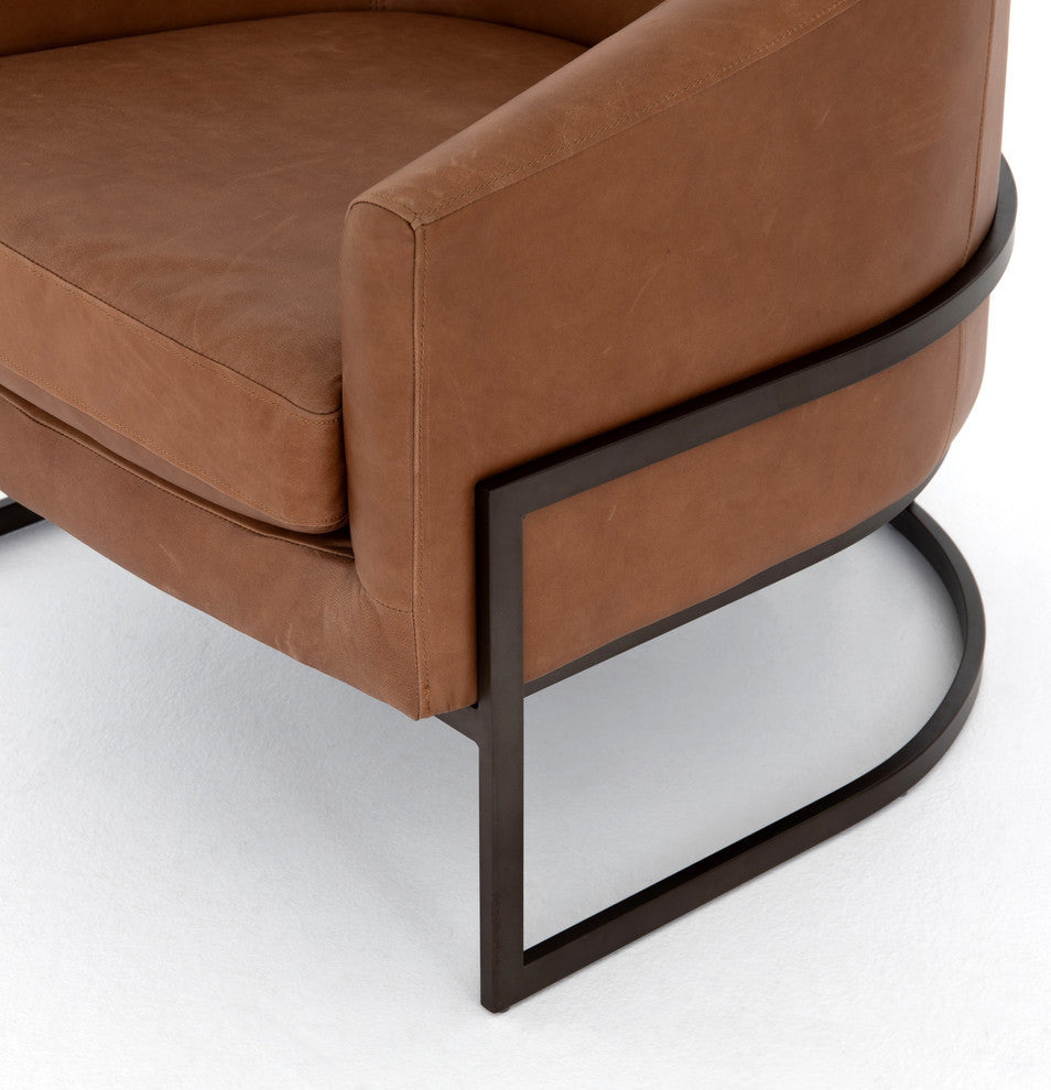 Four Hands Corbin Club Chair, Chaps Sand