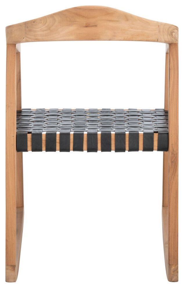 Safavieh Willa Rocking Dining Chair, Black/Natural