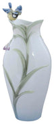 Orchid and Blue Tit Vase