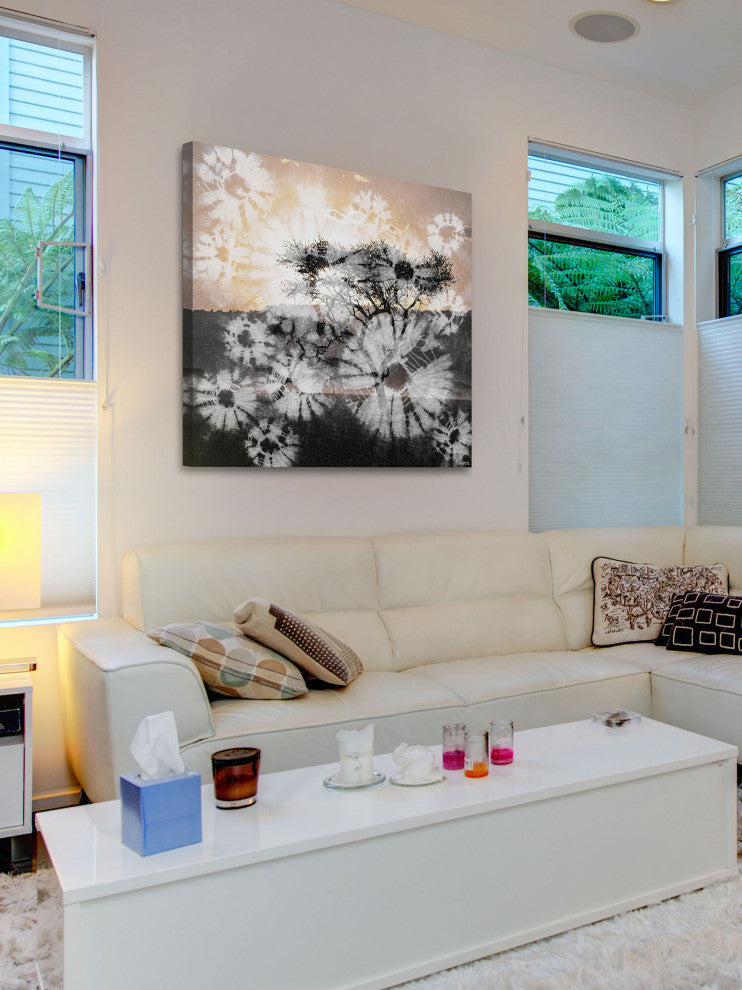 "The Bush" Print on Canvas, 18"x18"