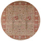 Ahgly Company Indoor Round Mid-Century Modern Area Rugs, 5' Round