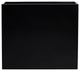 Calistoga Tall Rectangle Planter Box, Black, 48"x12"x30"