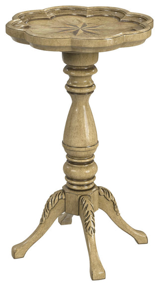 Whitman Scatter Table, Olive Ash Burl, Beige