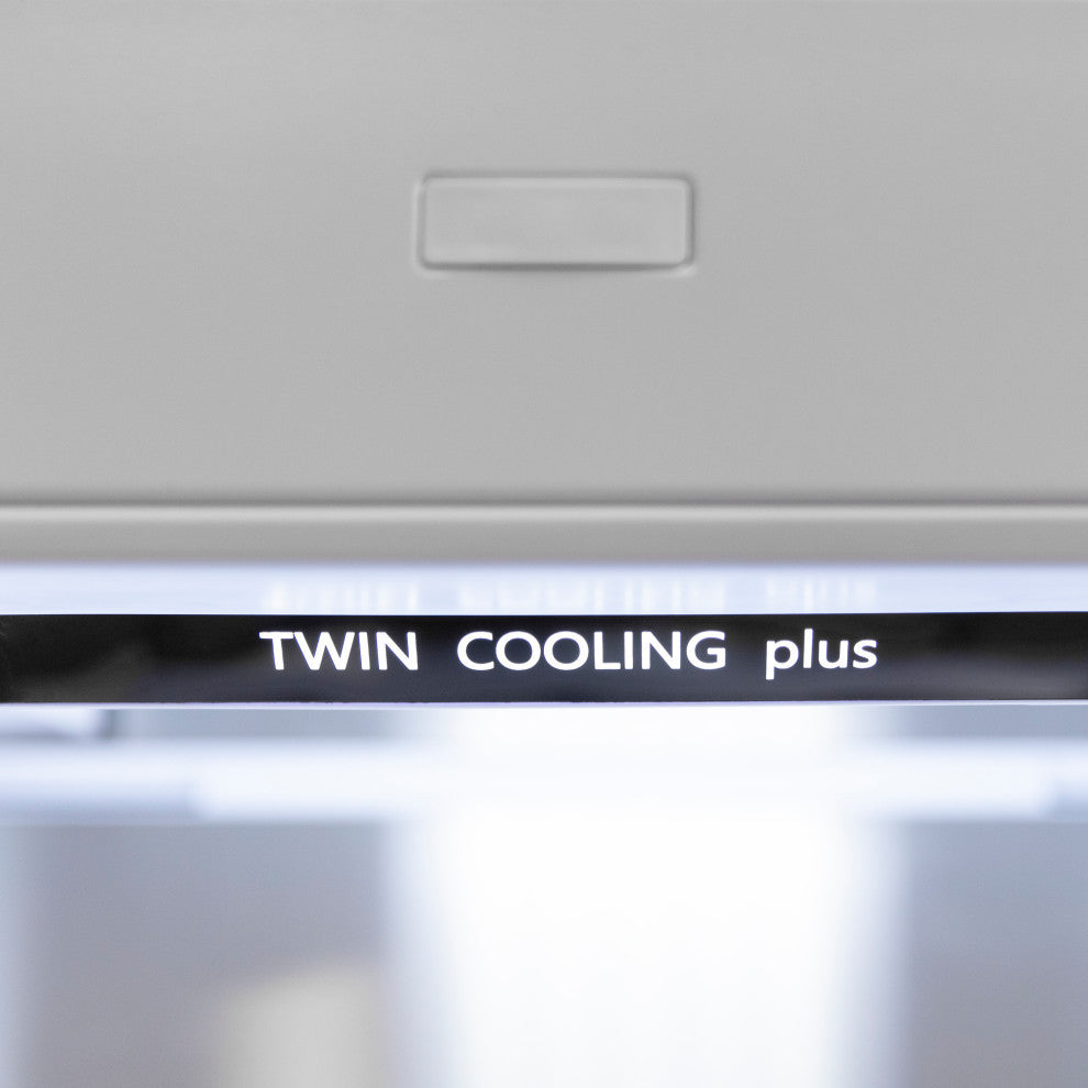 ZLINE Refrigerator With Internal Water, White Matte RBIV-WM-30-MB