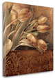 "Copper Tulips II" By Linda Thompson, Giclee Print on Gallery Wrap Canvas