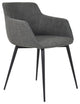 Ronda Arm Chair Gray, Set of 2
