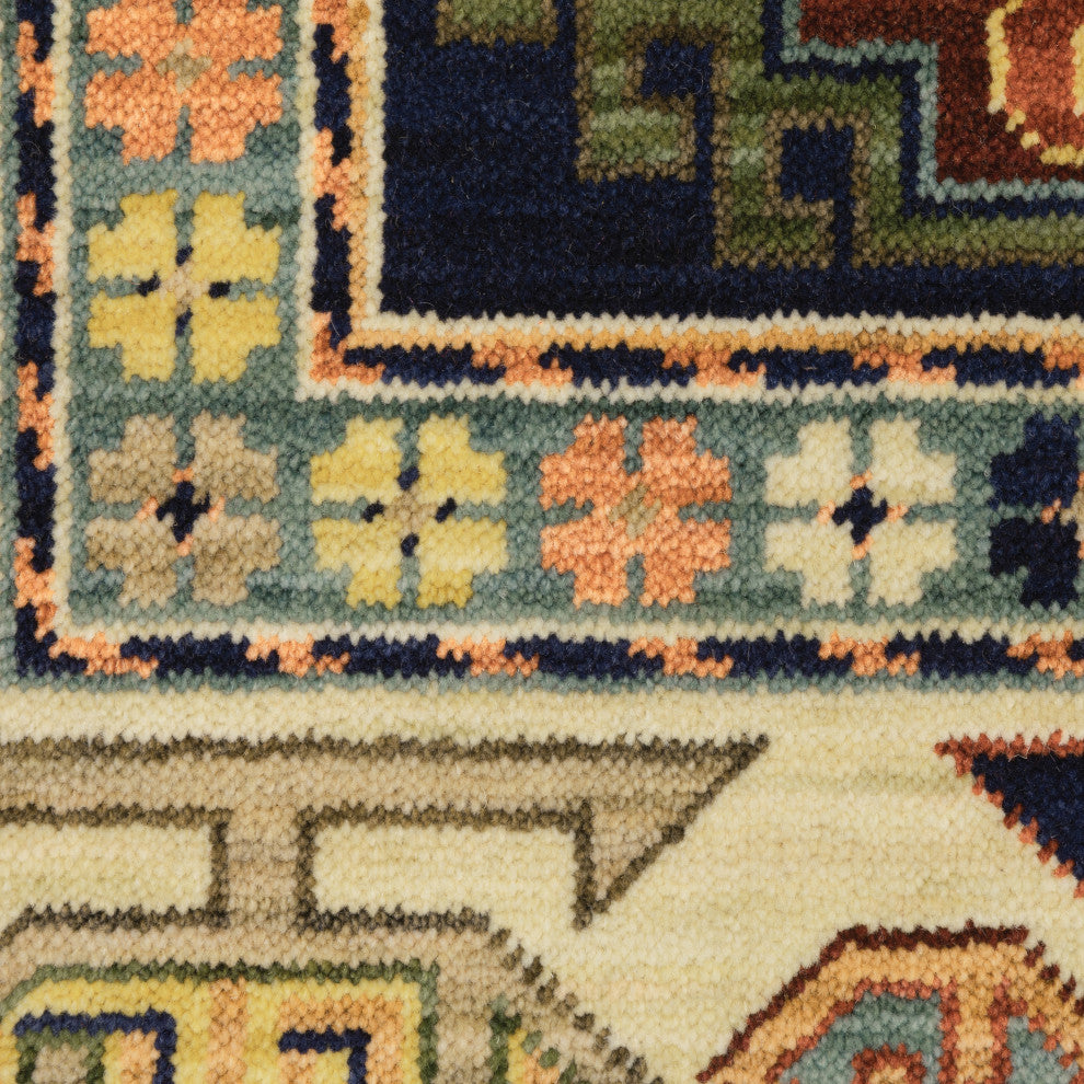 Oriental Weavers Lilihan Indoor Rug Blue/ Ivory 6'7" X 9'6"