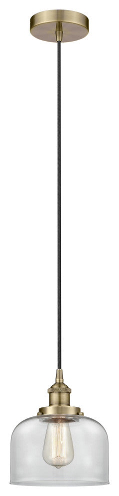 Innovations 616-1PH-AB-G72 1-Light Mini Pendant, Antique Brass