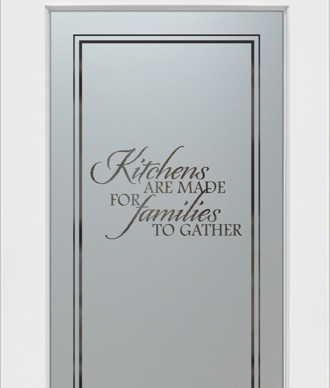Pantry Door - Family Kitchen - Primed - 24" x 96" - Book/Slab Door