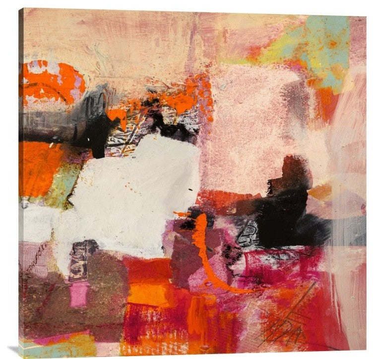 "Colors of Summer II" Stretched Canvas Giclee by Arthur Pima, 36x36"