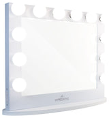 Hollywood Iconic Plus Vanity Mirror: White (Clear LED)