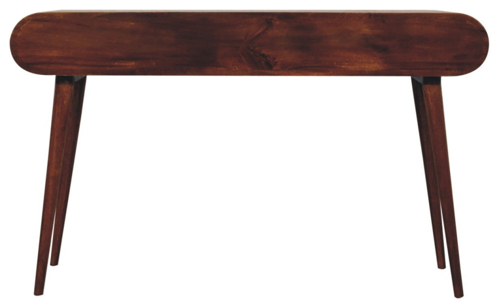 Artisan Furniture Solid Wood Chestnut London Arch Writing Desk