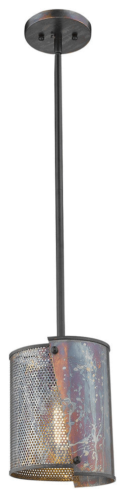 Ryker 1-Light Bronze Patina Pendant