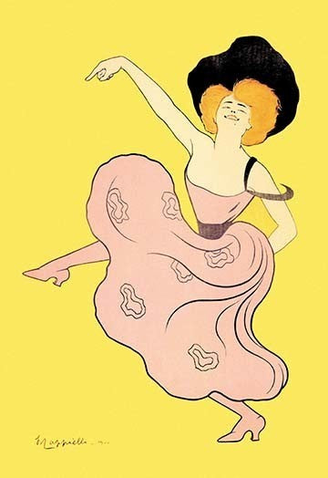 Folies - Bergere - Gallery Wrapped Canvas Art 28" x 42"