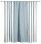 Farmhouse Stripe Shower Curtain, Teal