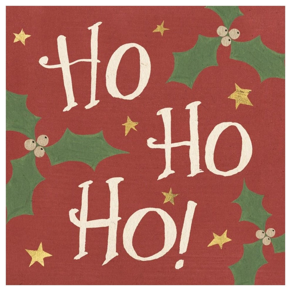 "Vintage St.Nick VI" Digital Paper Print by Anne Tavoletti, 26"x26"