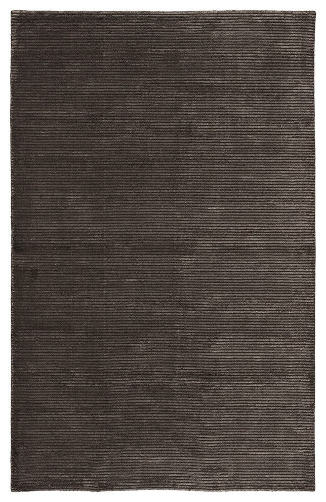 Jaipur Living Basis Handmade Solid Dark Gray Area Rug 9'X12'
