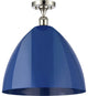 Innovations 516-1C-PN-MBD-16-BL 1 Light Semi-Flush Mount, Polished Nickel