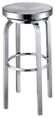 Modern Classics Navy Bar Stool, Aluminum