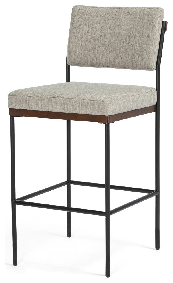 Benton Stool-Savile Flannel-Bar
