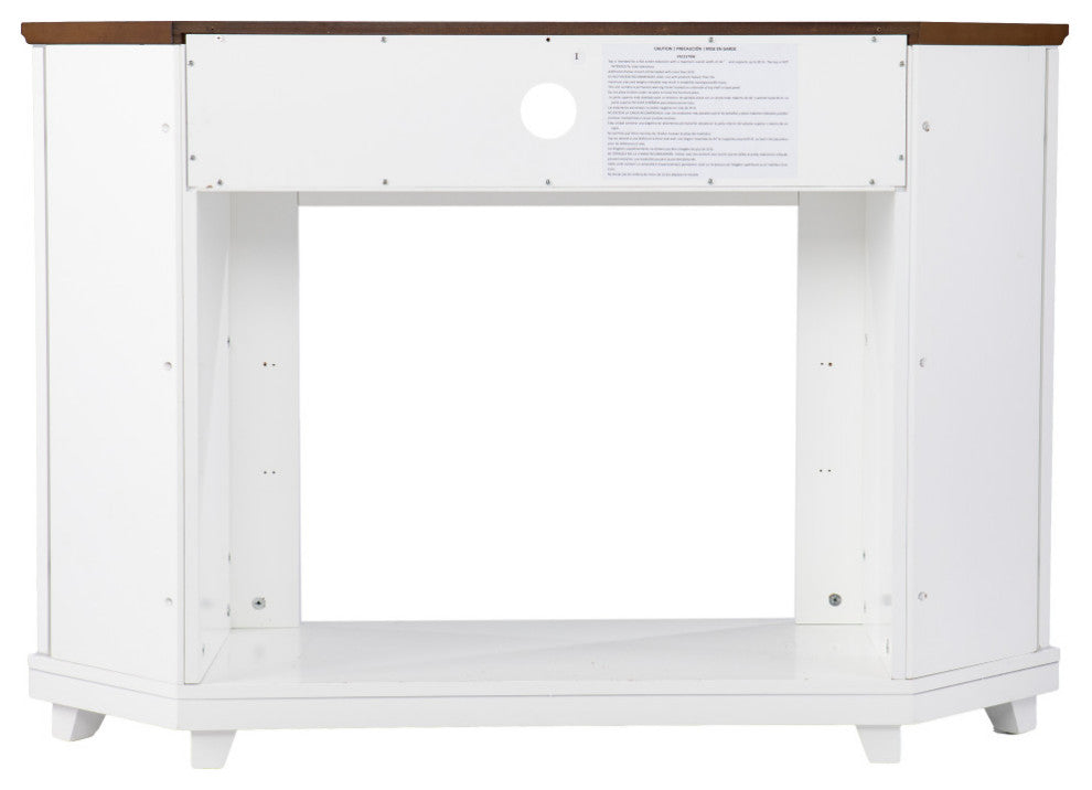 Vandenberg Color Changing Fireplace With Media Storage